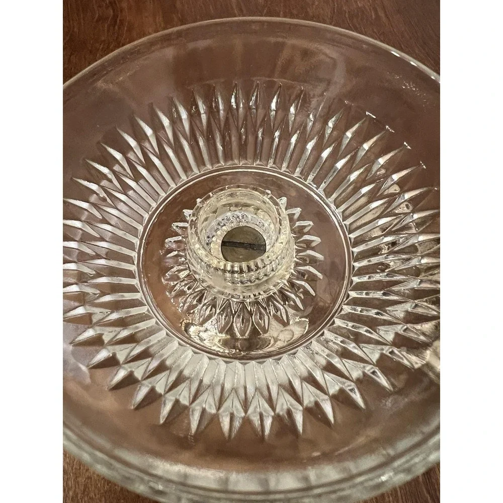 Pair Vintage Pedestal Angel/Fairy Compote Hollywood Regency Trinket Candle Dish